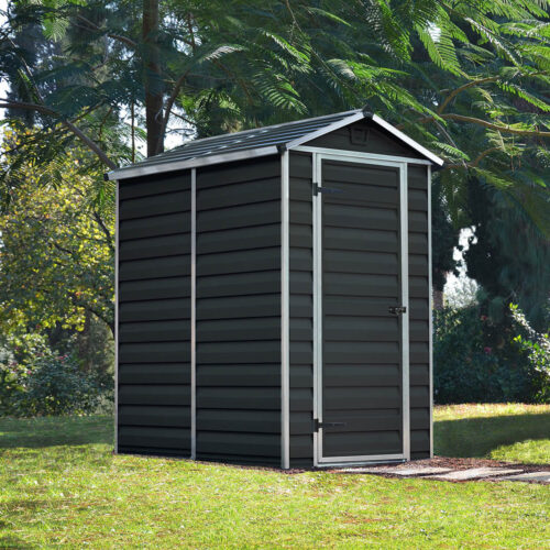 Palram Canopia - Skylight 4ft x 6ft Shed Kit - Midnight Grey